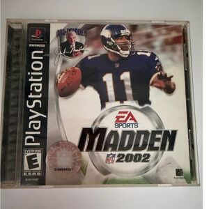 Madden 2002 - PS1 Game Complete